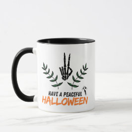 Ha ett fredligt Halloween Mugg