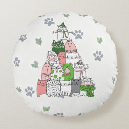 Ha ett Hårig, lilla jul! Rund Kudde