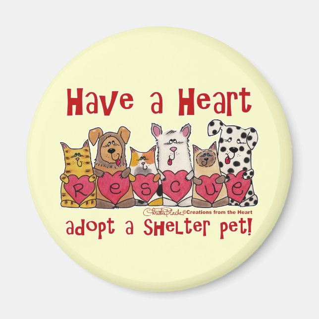 Ha ett hjärta magnet (Framsidan)