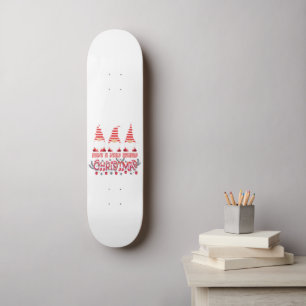 HA ETT MYCKET GOD JUL MINI SKATEBOARD BRÄDA 18,5 CM