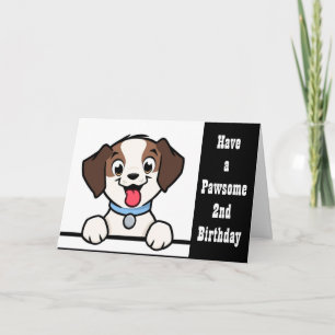 HA ETT **PAWSOME 2:A BIRTHDAY**-KORT KORT