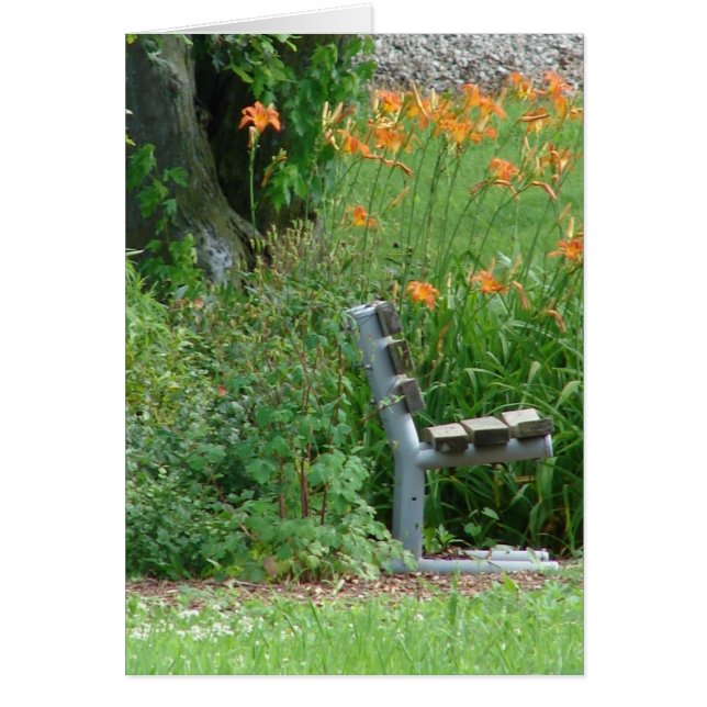 Ha ett säte hälsningskort (Framsidan)