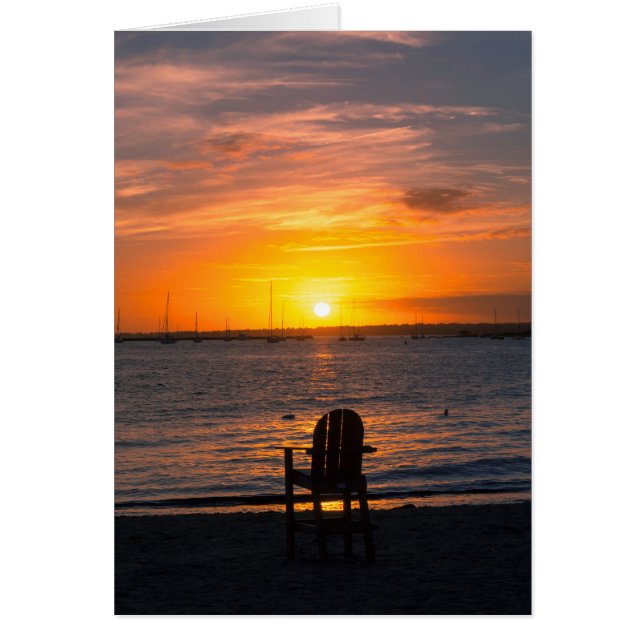 ha ett säte hälsningskort (Framsidan)