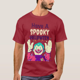 Ha ett skämt Halloween med grafik av clown T Shirt