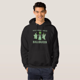HA ETT SPOKTAKULÄRT HALLOWEEN-lustigt spöke Hoodie