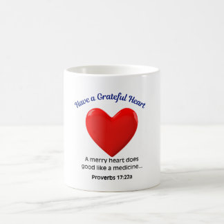 Ha ett tacksamt hjärta kaffemugg