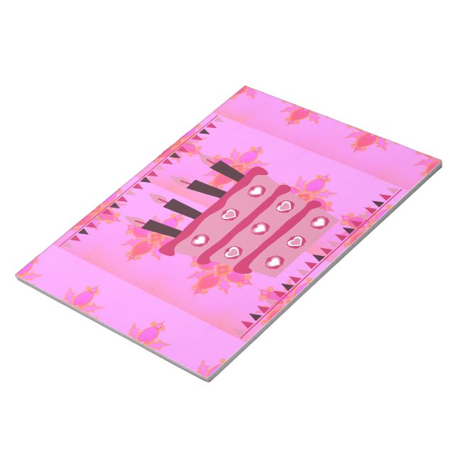 Ha ett vackert, vackert Grattis på födelsedagen Anteckningsblock (Vinklad)