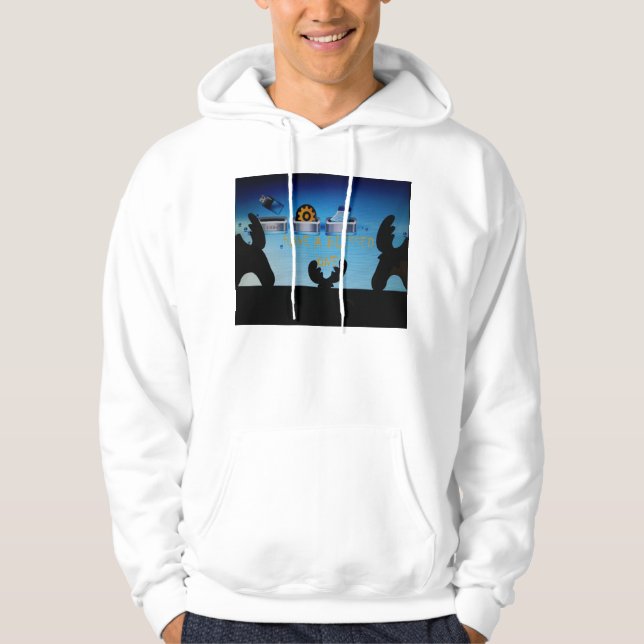 Ha ett välsignat God jul - en Festive Digital Hoodie (Framsida)