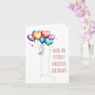 Ha ett yttre Fantastisk-födelsekort Kort