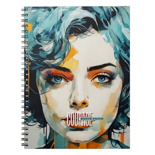 Ha Faith | Devotional Notebook Journal Anteckningsbok (Framsidan)