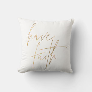 Ha Faith Quote Kudde