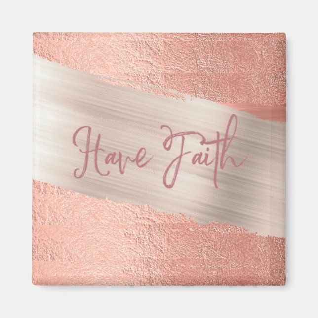 Ha Faith Quote Magnet (Framsidan)