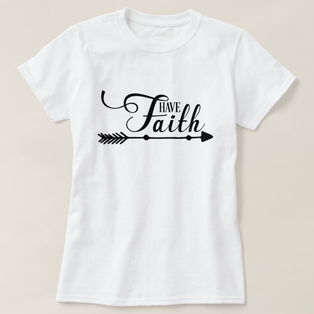 Ha Faith T Shirt (Design framsida)