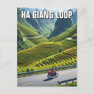 Ha Giang Loop Vietnam Travel Vykort