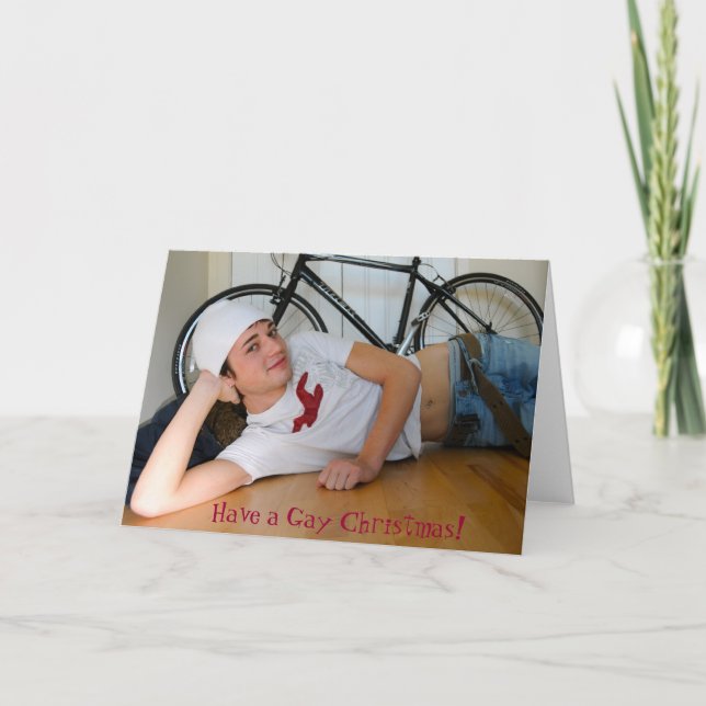 Ha glad jul! helgkort (Framsida)