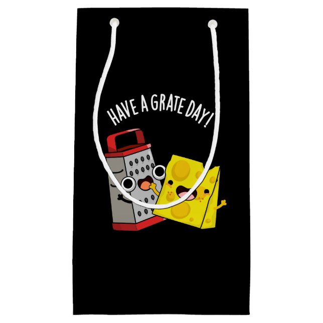 Ha Grate Day Funny Cheese Pun Mörk BG (Framsidan)
