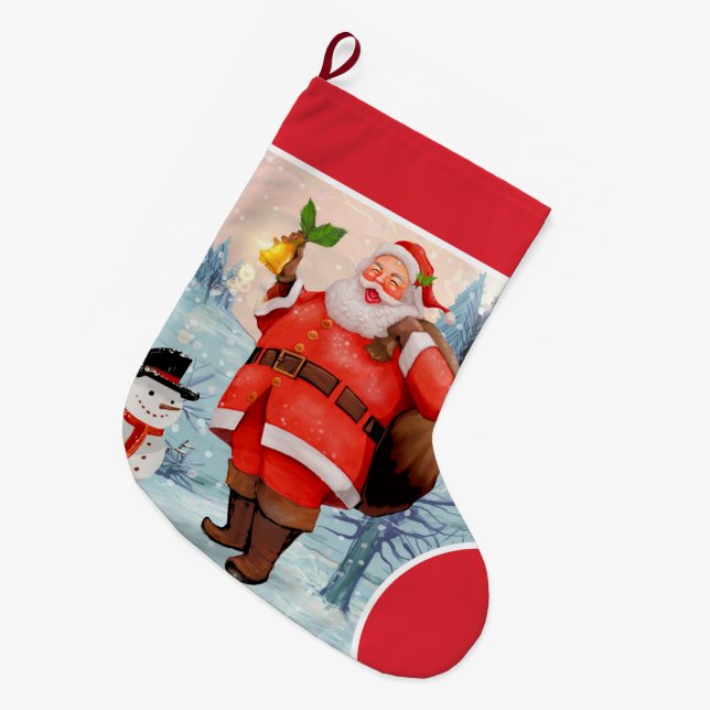 Ha Ha God jul stor julklapp Stor Julstrumpa (Framsidan (Hängande))