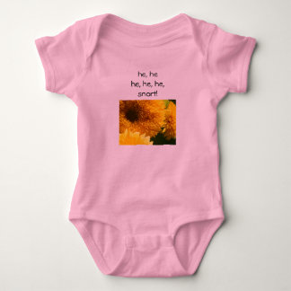 ha, ha, ha, ha, fnys Barnkläder humor Söt T-shirt