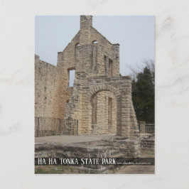 Ha Ha Tonka Castle Ruins Missouri Travel Vykort