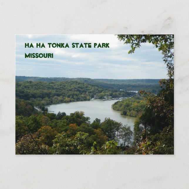 Ha Ha Tonka State Park Vykort (Framsida)