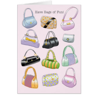 Ha hänger lös av roligt! hälsningskort