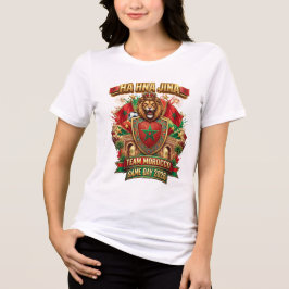 🇲🇦 HA HNA JINA Team Marocko Speldag 2026  T Shirt