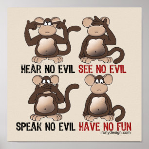 Ha ingen roligtapahumor poster