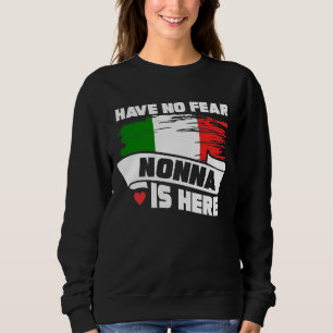 Ha ingen skräck Nonna är här den italienska T Shirt