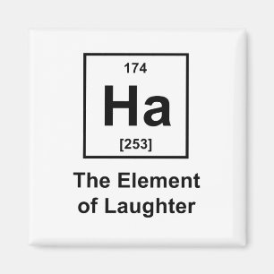 Ha inslag av laughteren magnet