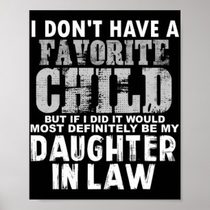Ha inte ett favoritbarn, men om jag gjorde det... poster