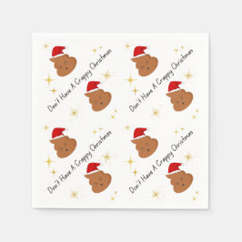 Ha inte några skygga julklackor pappersservett