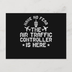 Ha Inte Rädsla Flygledaren Är Här Vykort