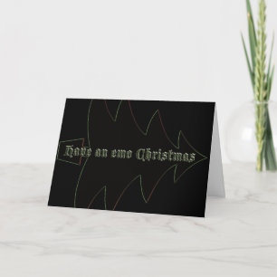 Ha jul för en emo helgkort