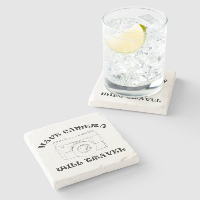 Ha kamera, kommer att resa - Underlägg sten (Sidan)