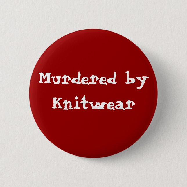 HA knäppas - mördat av knitwearen Knapp (Framsida)