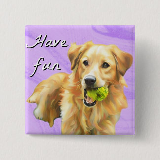 Ha kul Golden Retriever-knapp Knapp