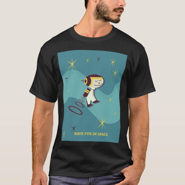 Ha kul i rymden. t shirt (Framsida)
