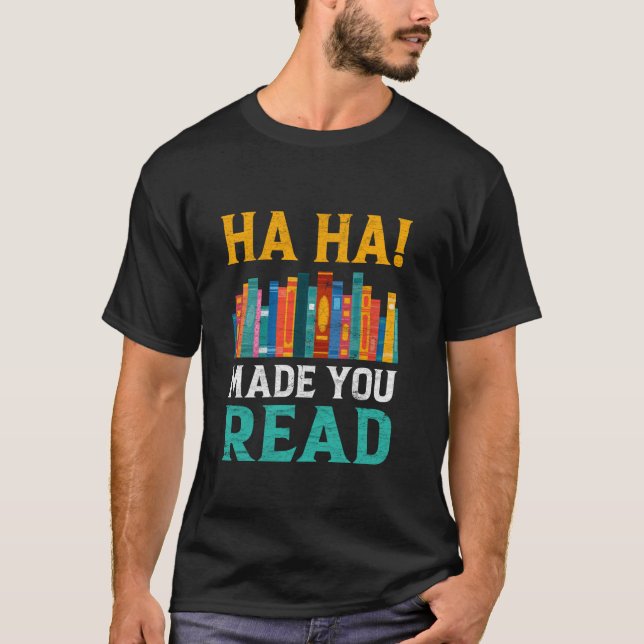 Ha! Lade dig att läsa Lärare Engelska Lärare T Shirt (Framsida)