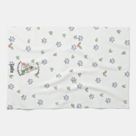 Ha lite hårig lite jul kökshandduk