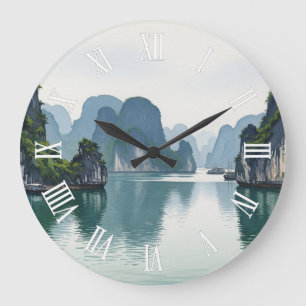 Ha Long Bay Vietnam Stor Klocka