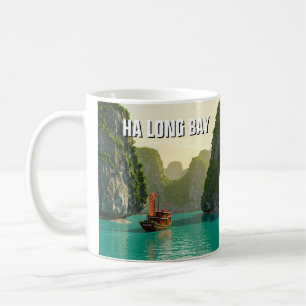 Ha Long Bay Vietnam Travel Kaffemugg