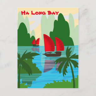 Ha Long Bay, Vietnam Vykort