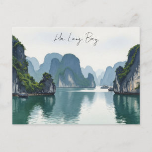 Ha Long Bay Vietnam Vykort