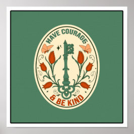 Ha mod och vänlighet poster