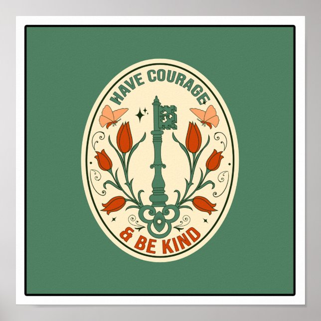 Ha mod och vänlighet poster (Framsidan)