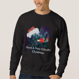 Ha mycket en Cthulhu jul (manar tröja) Långärmad Tröja