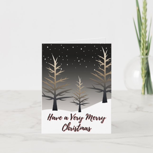 Ha mycket God jul Kort (Framsida)