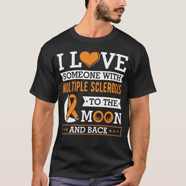 ha någon med Många-skleros/Många-cykel T Shirt (Framsida)
