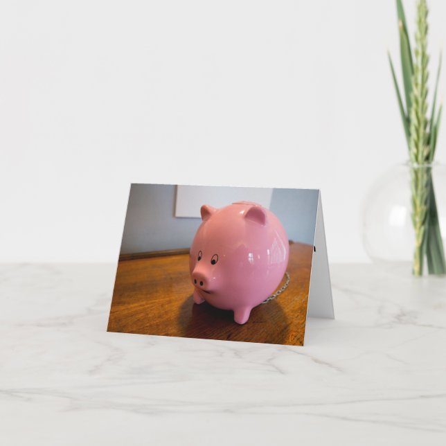 Ha några pengar på ditt födelsedagkort kort (Framsida)