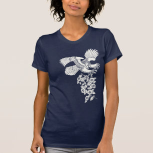 Hå och kamellia 鷹 椿 tee